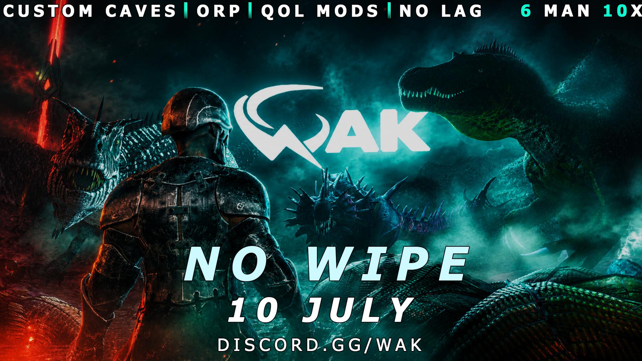 Discovery splash banner for WAK Discord server