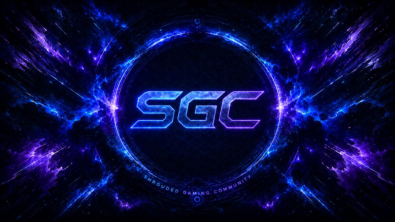 Discovery splash banner for Shrouded Gaming Community Discord server