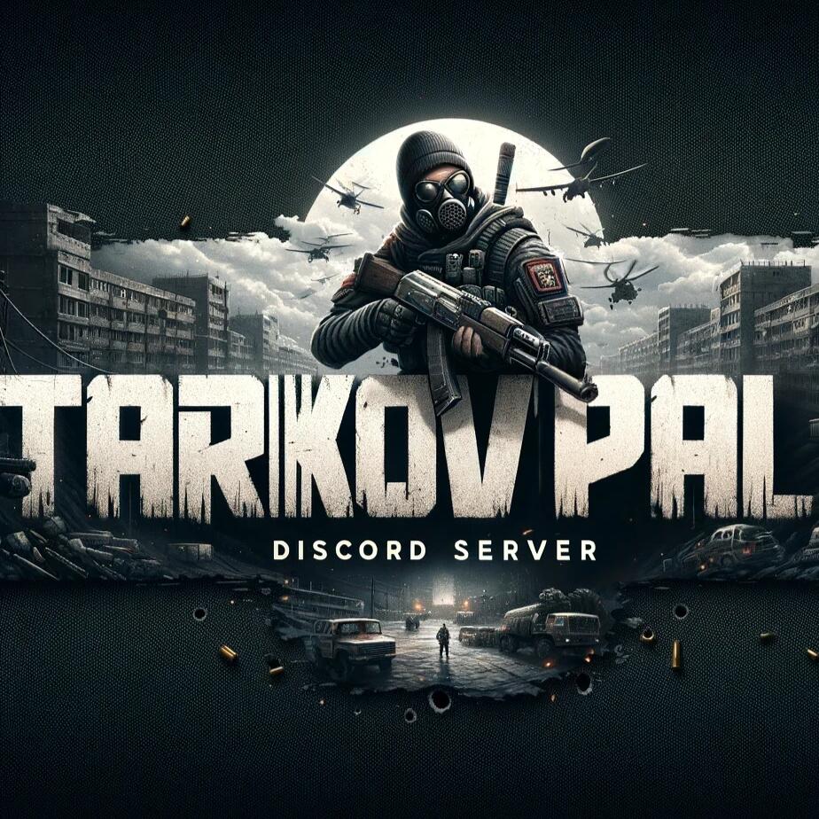 Discovery splash banner for TarkovPal Discord server