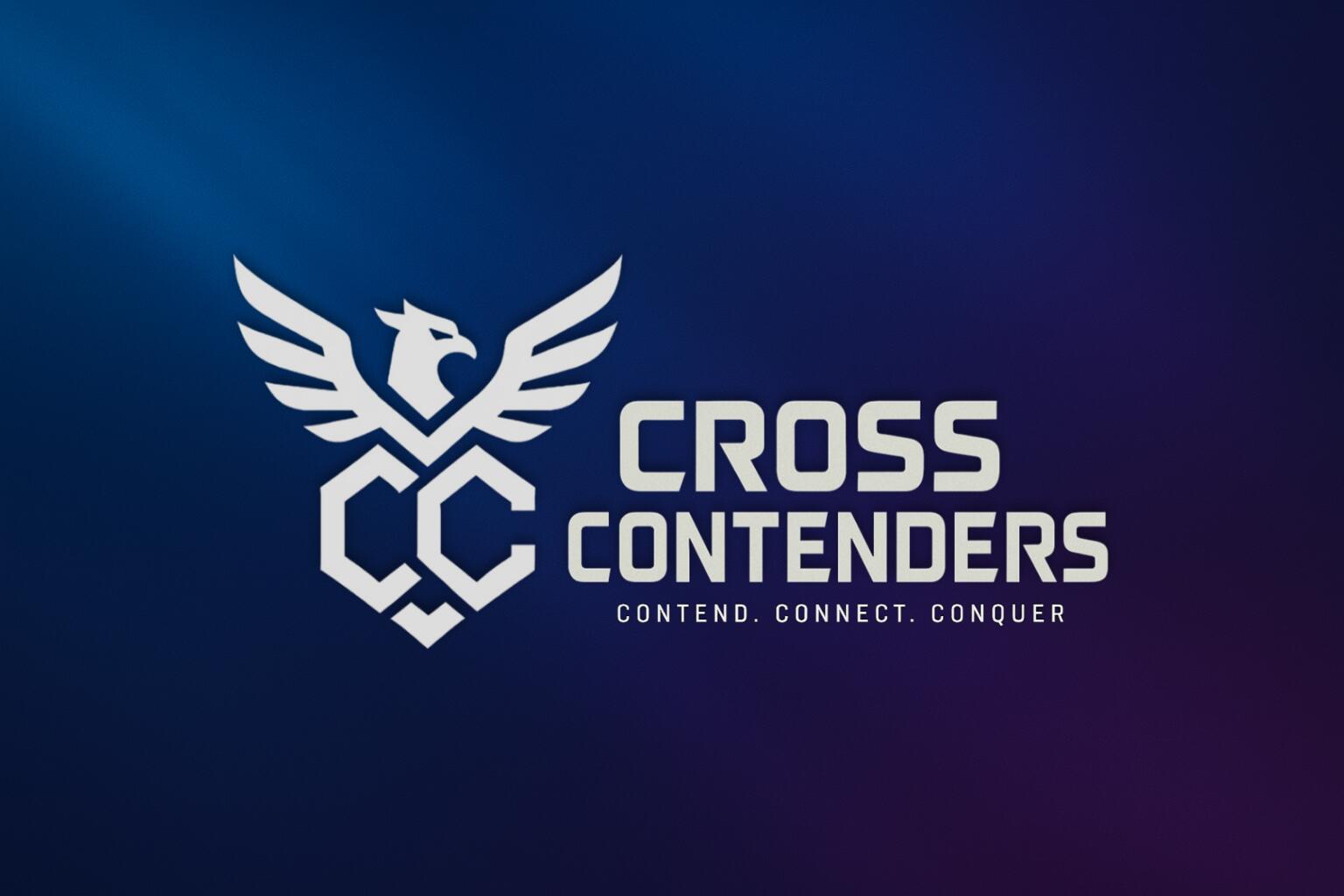 Discovery splash banner for Cross Contenders Discord server