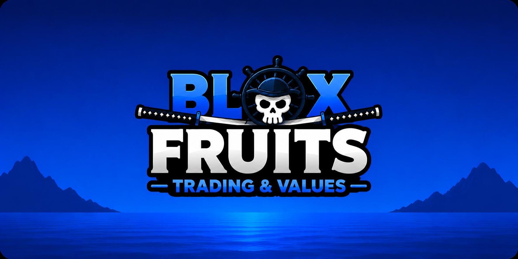 Discovery splash banner for Blox Fruits | Trading, Stock & Values Discord server