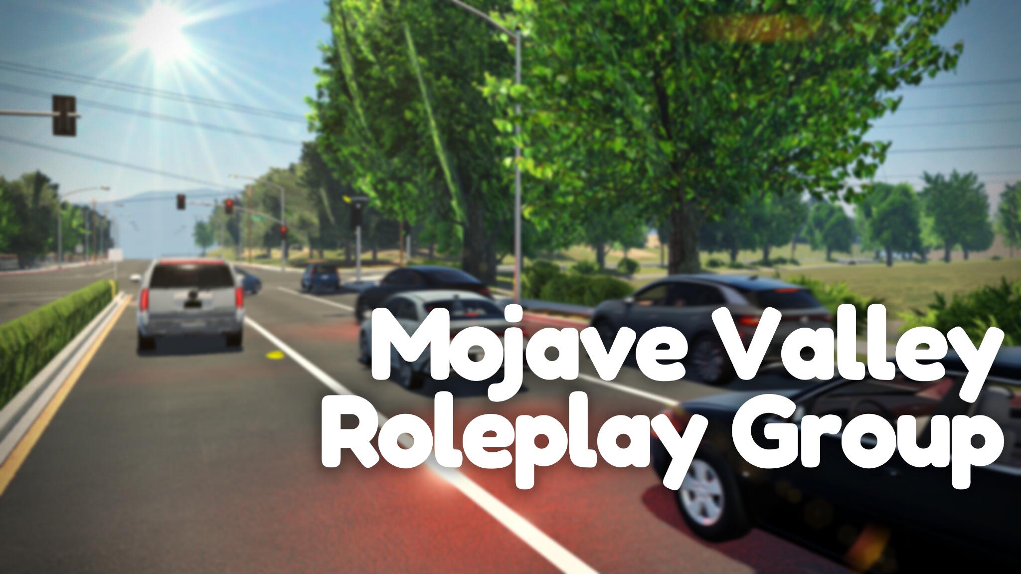 Discovery splash banner for 🌿Mojave Valley Roleplay Group Discord server