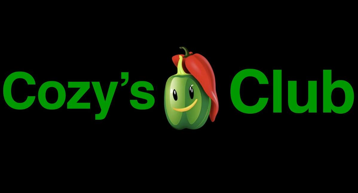 Discovery splash banner for CozyP's Club Discord server