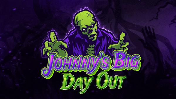 Discovery splash banner for Johnny's Big Day Out! Discord server