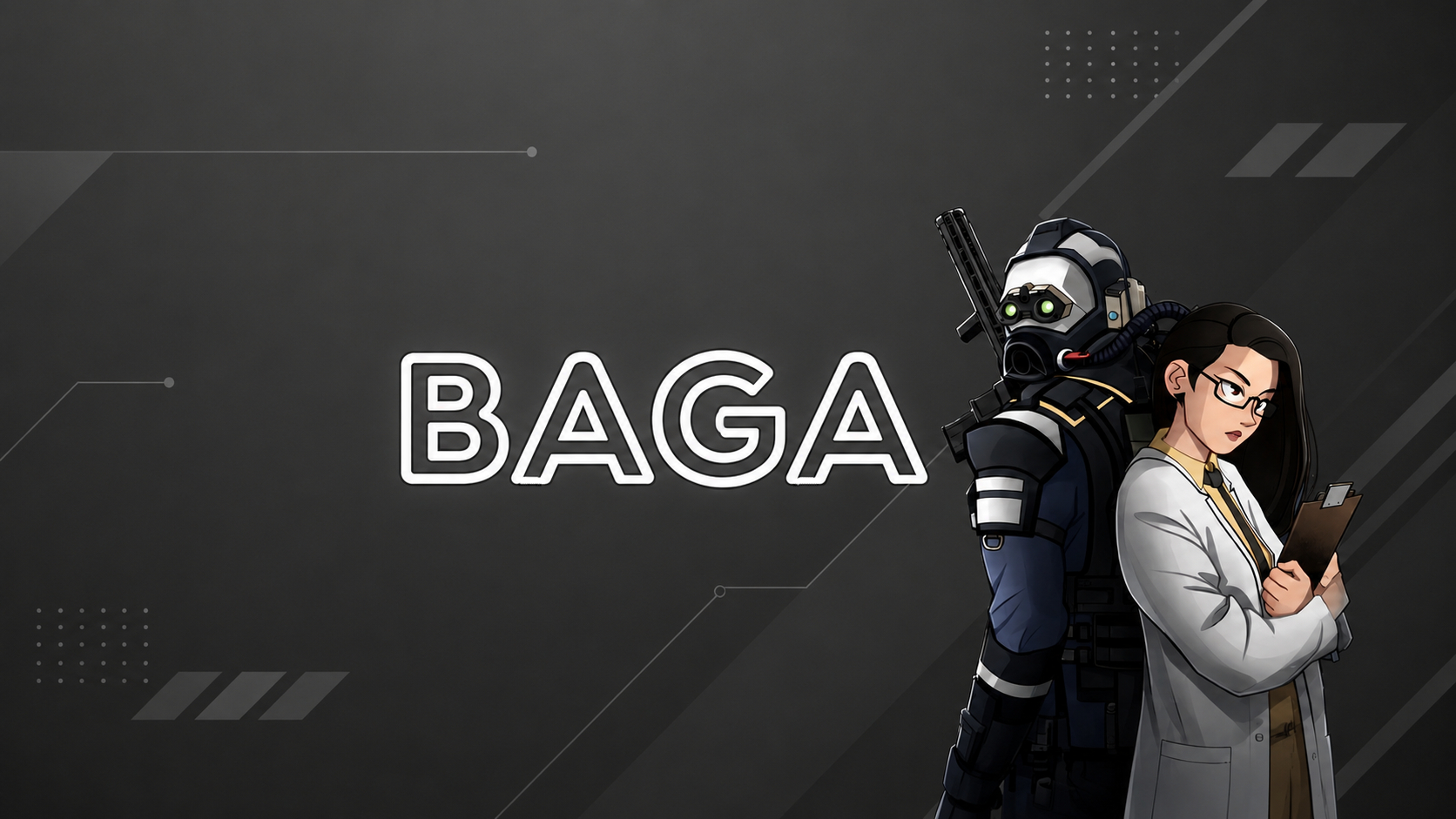 Discovery splash banner for baga project Discord server