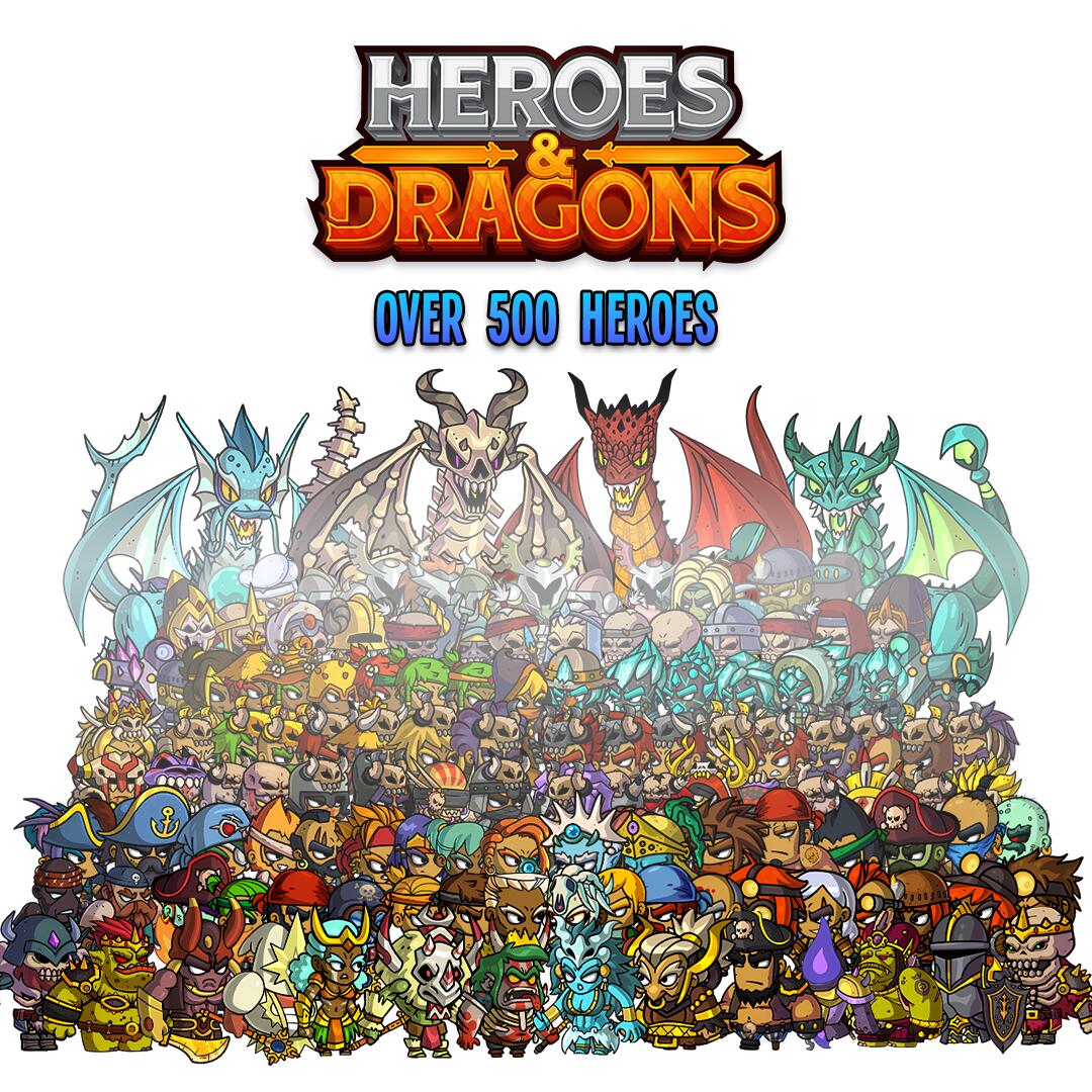 Discovery splash banner for Heroes & Dragons Discord server