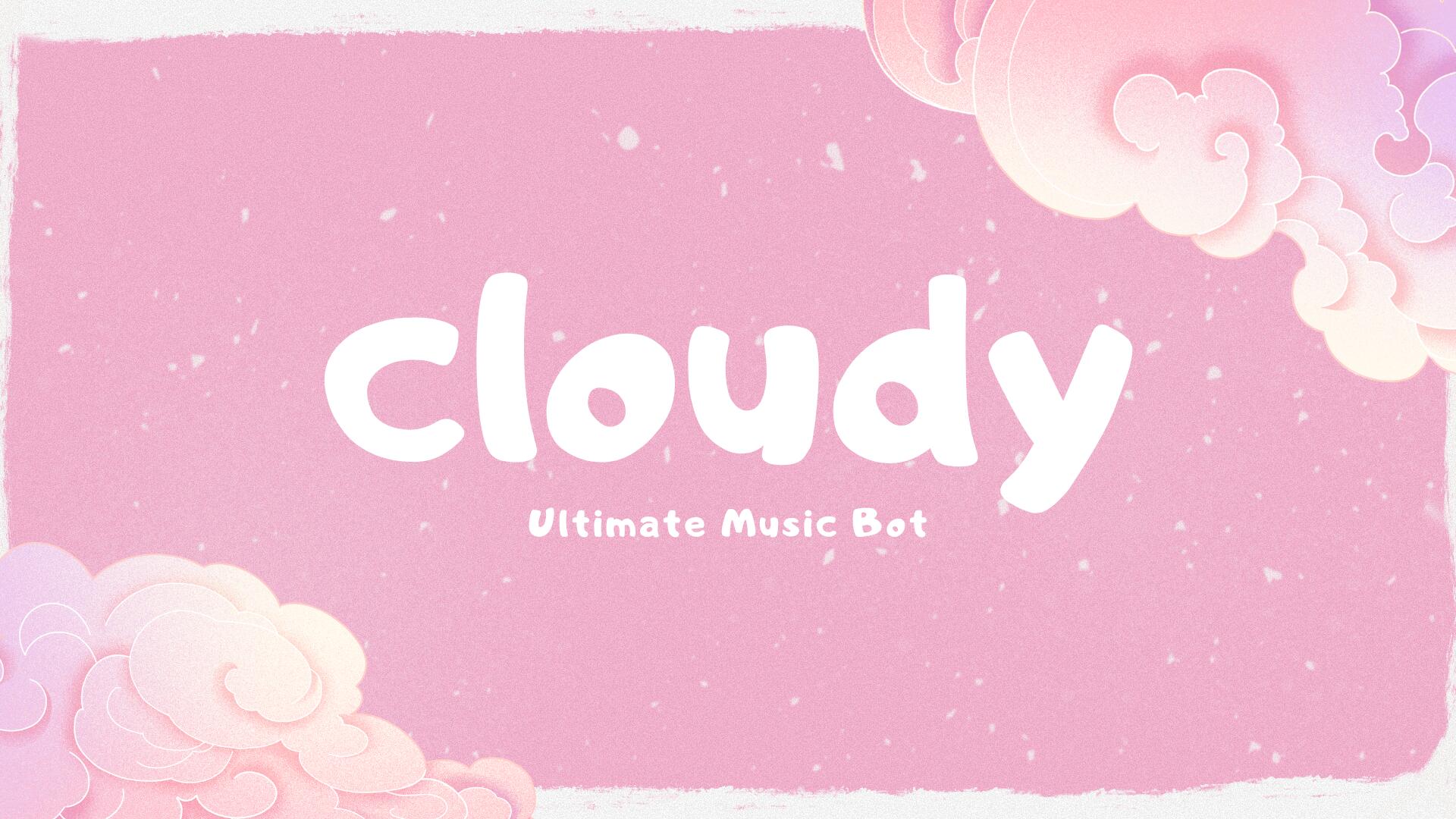 Discovery splash banner for Cloudy Supports Discord server