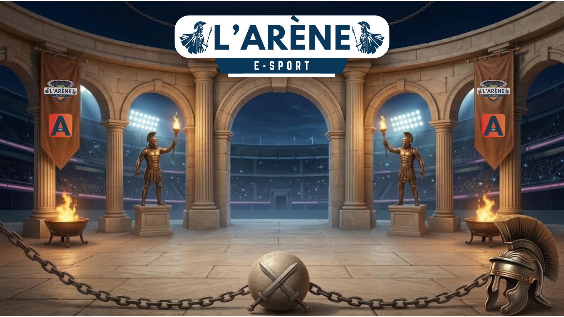 Discovery splash banner for L'ARÈNE E-SPORT | PRO CLUBS EA FC 26 Discord server