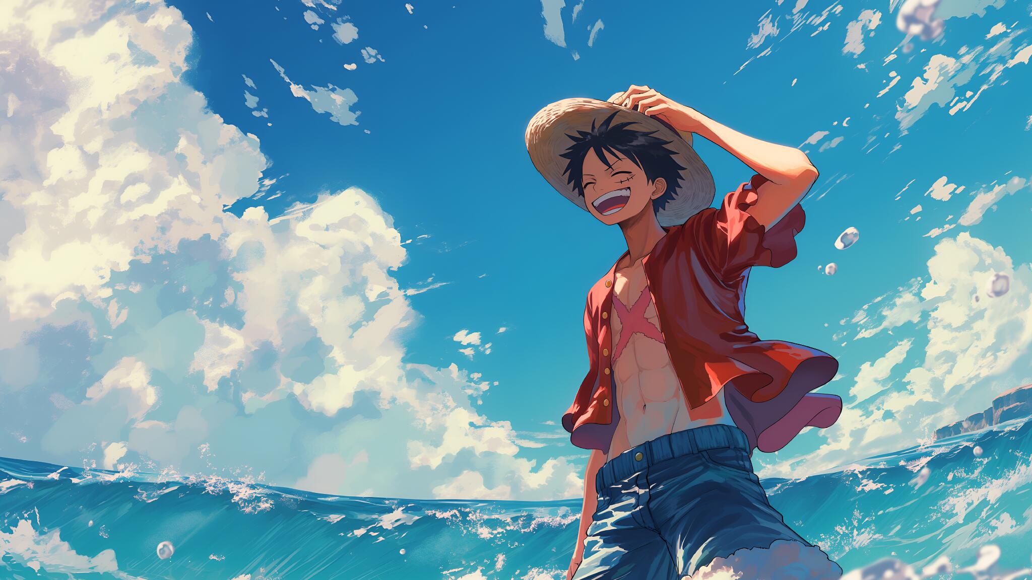 Discovery splash banner for Luffy Giveaways - Blox fruits - Free fruits Discord server