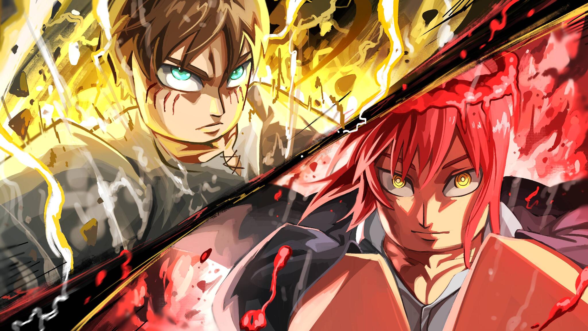 Discovery splash banner for Anime Defense Discord server