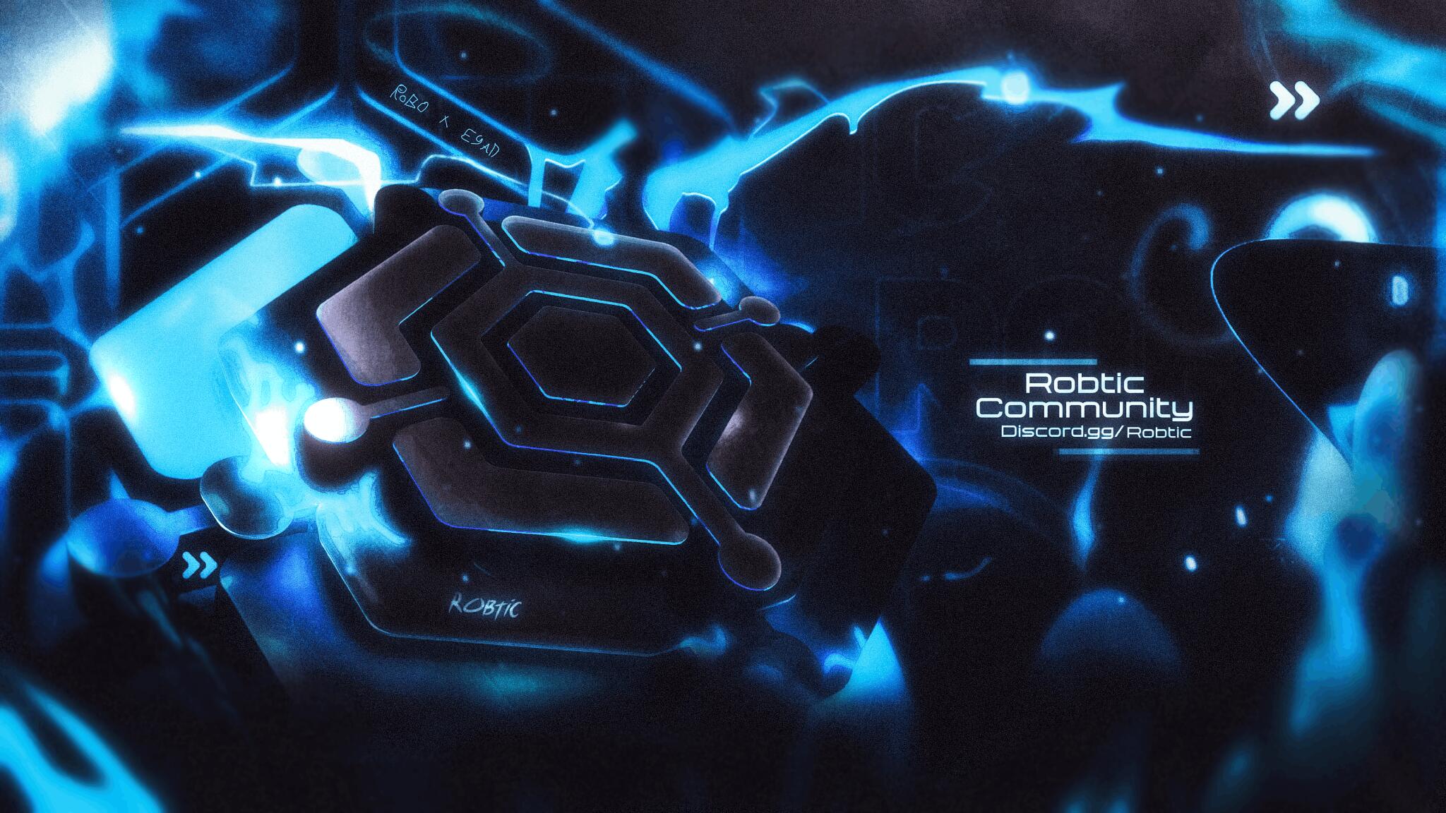 Discovery splash banner for ‘ RobTic Community ; Discord server