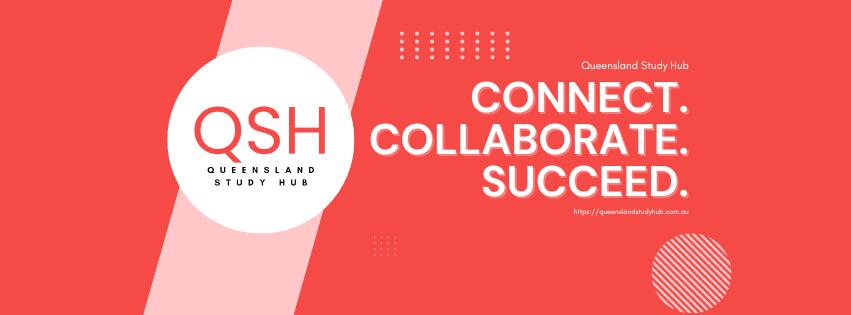 Discovery splash banner for Queensland Study Hub Discord server