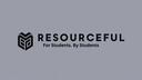 Discovery splash banner for Resourceful - For Students. By Students Discord server