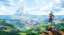Discovery splash banner for Shangri-La Frontier Discord server