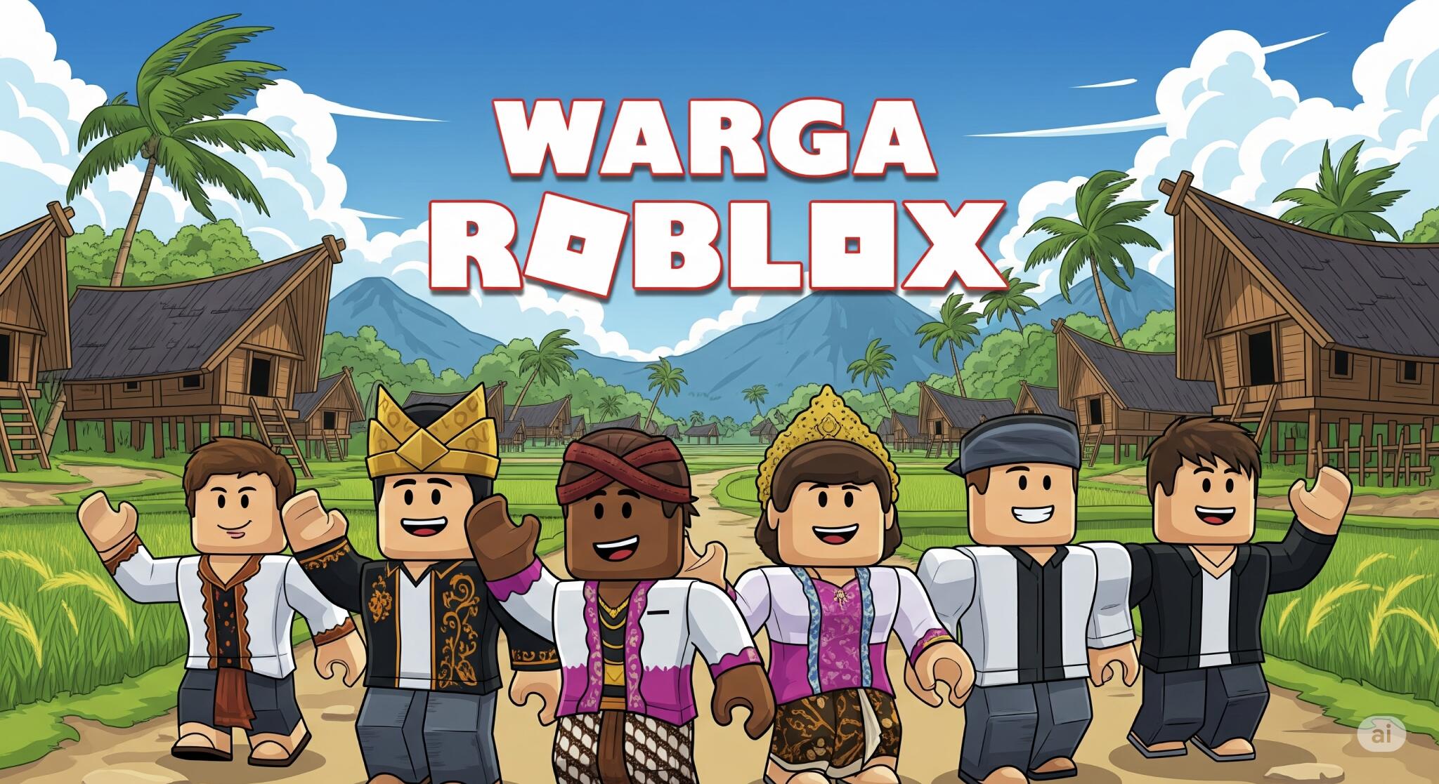 Discovery splash banner for WARGA ROBLOX Discord server