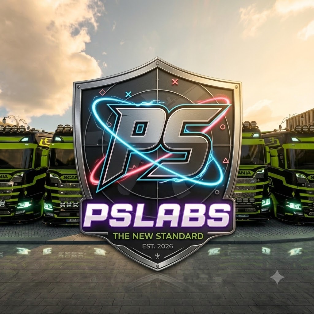 Discovery splash banner for PS LABS 3K Discord server