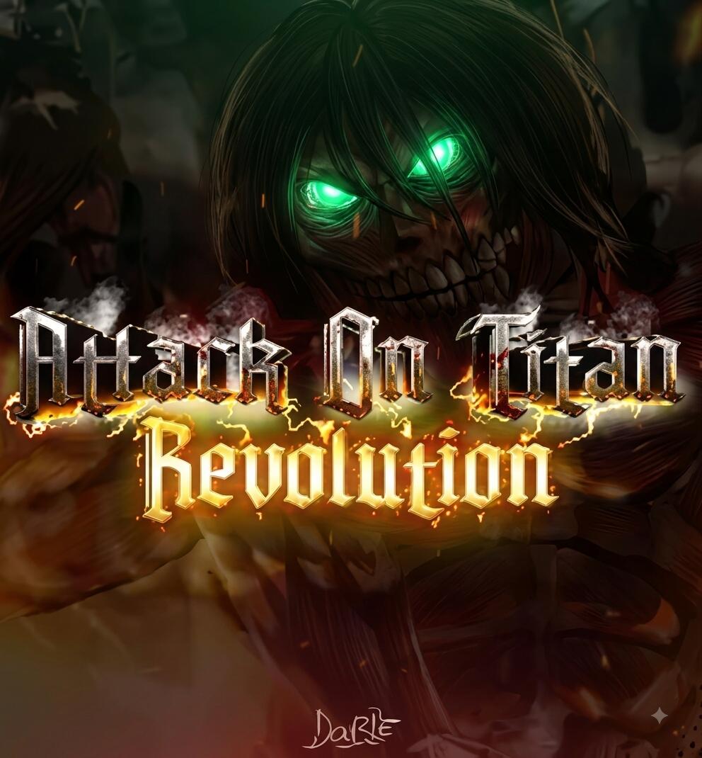Discovery splash banner for Attack On Titan Revolution | AOTR Discord server