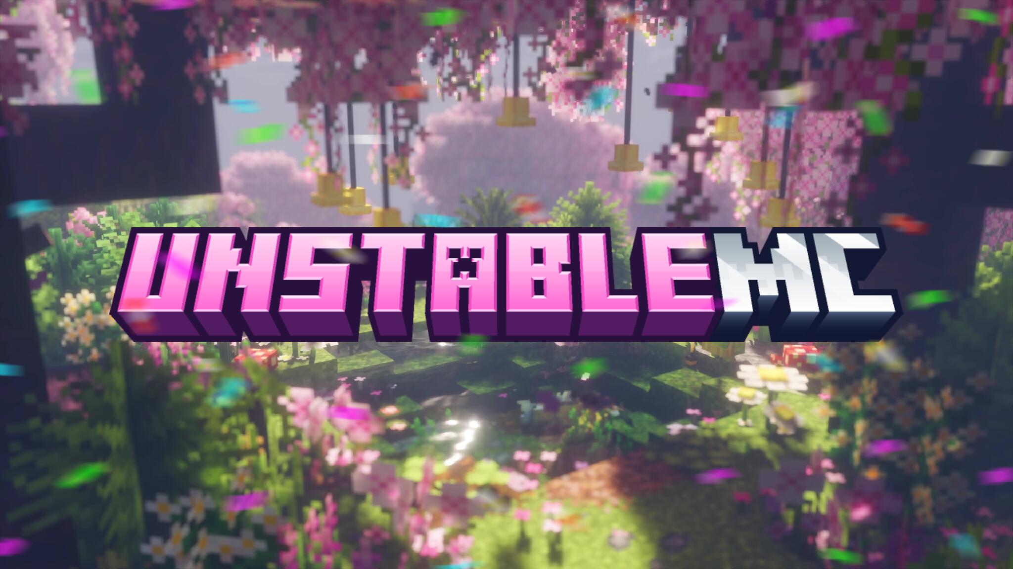 Discovery splash banner for ๐ธ UnstableMC.lol Discord server