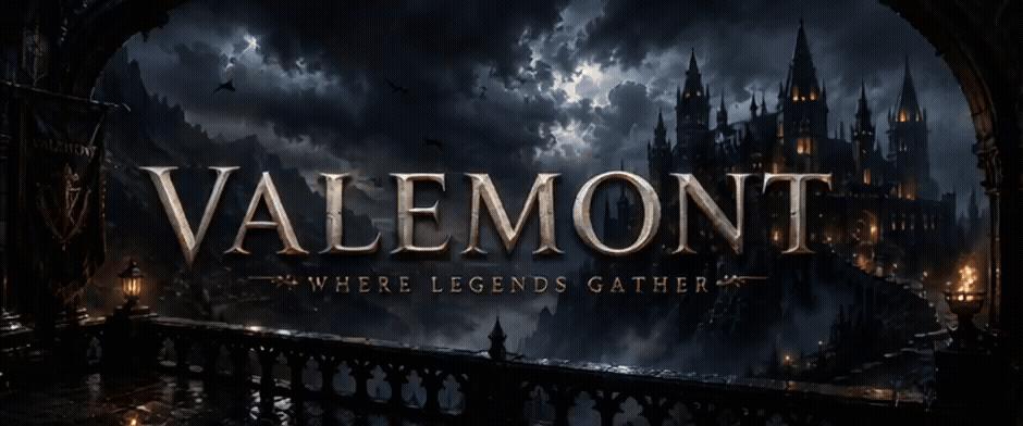 Discovery splash banner for Valemont Discord server