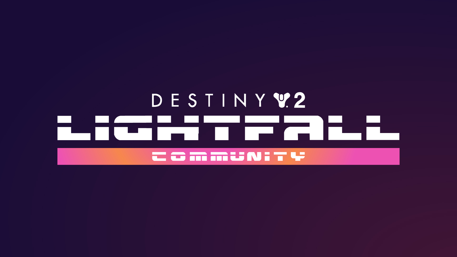 Discovery splash banner for Destiny 2 Community Discord server