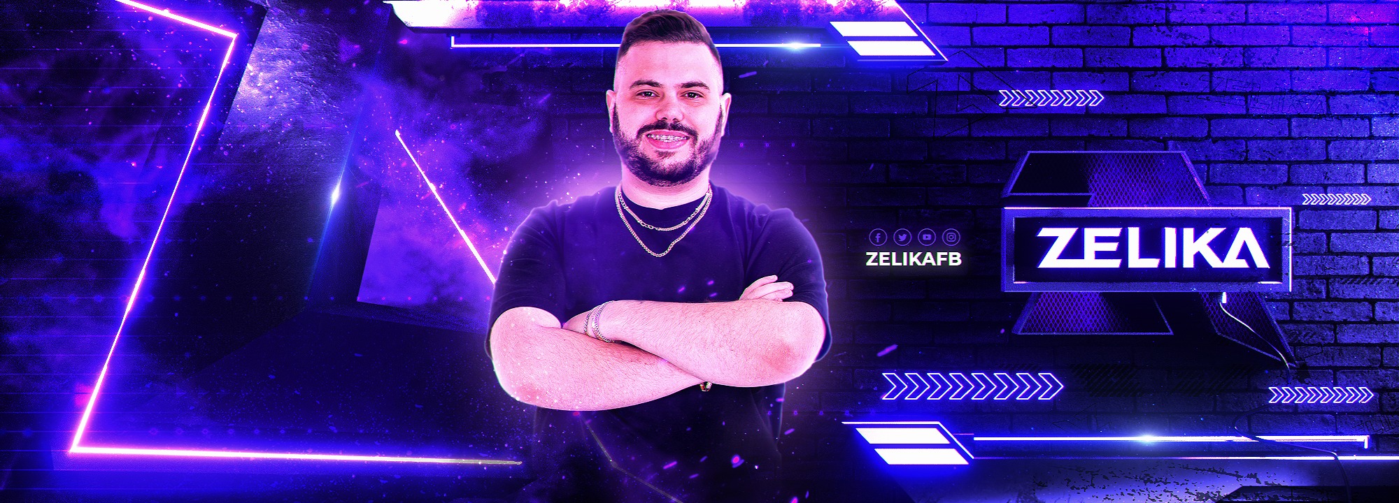 Discovery splash banner for Zelika Discord server