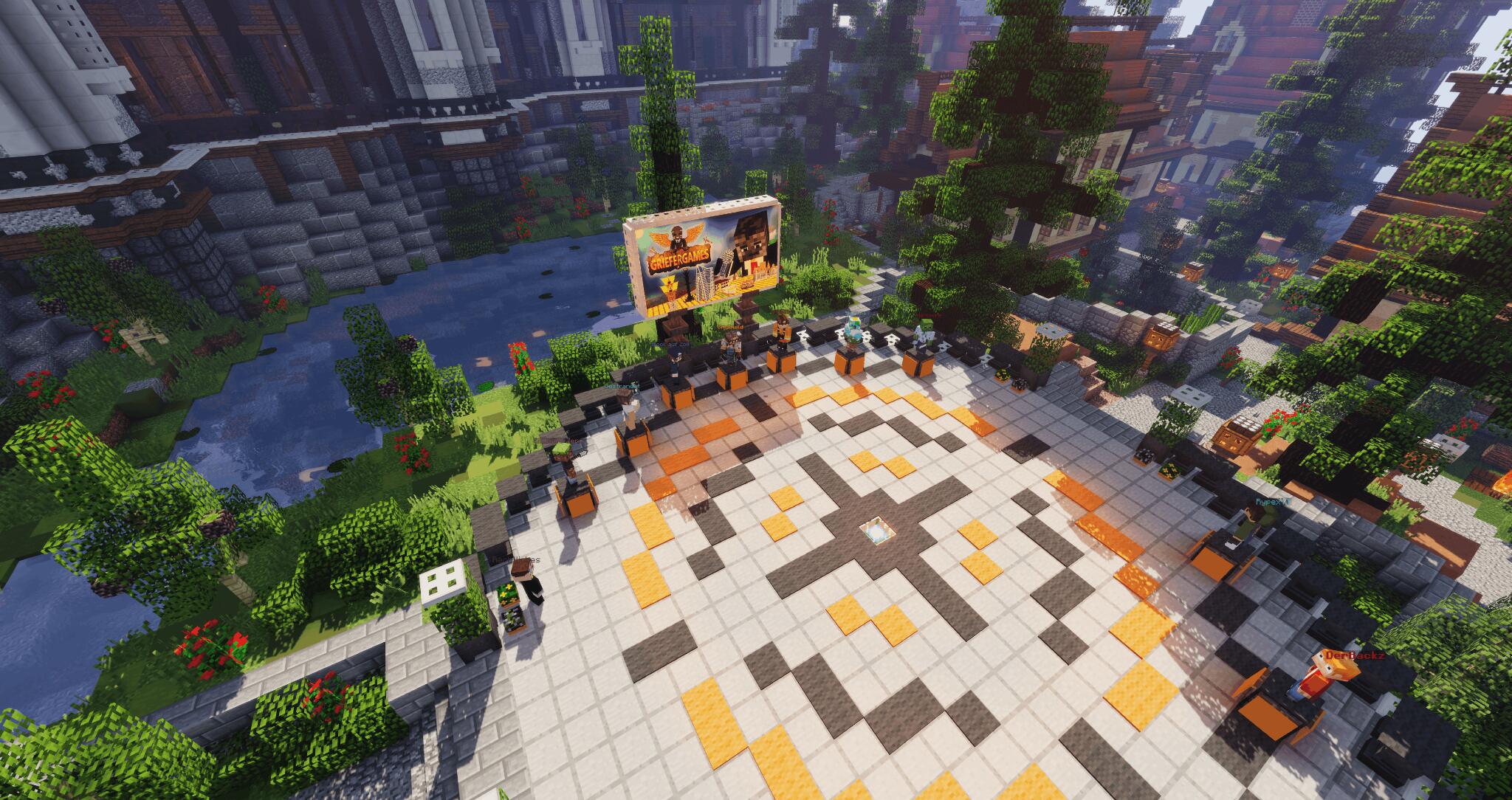 Discovery splash banner for GrieferGames Discord server