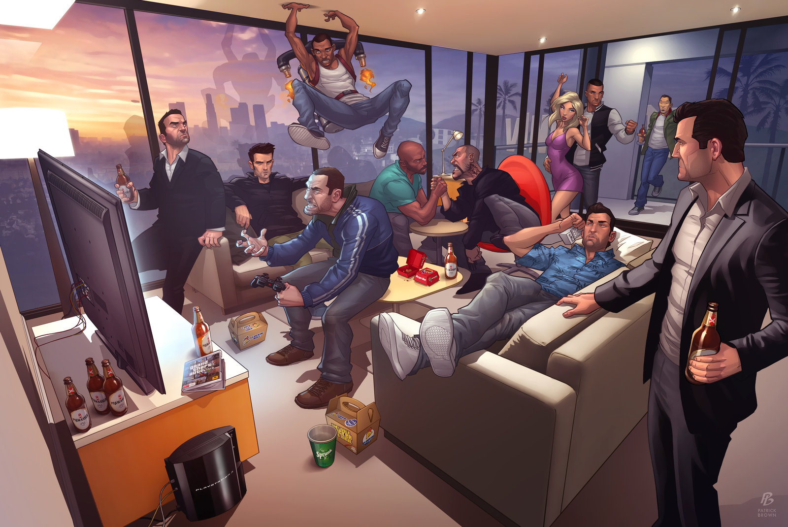 Discovery splash banner for GTA Connected Discord server