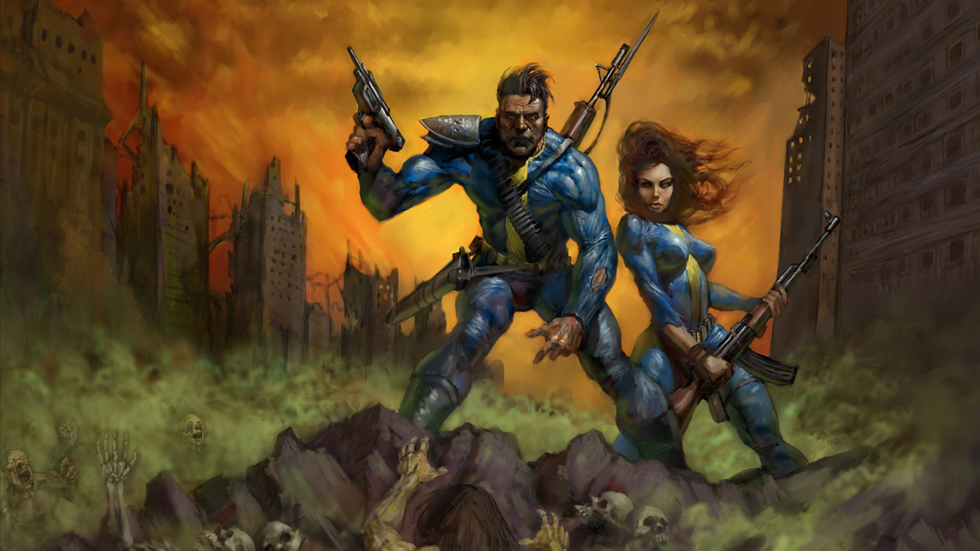 Discovery splash banner for Nukapedia - The Fallout Wiki Discord server