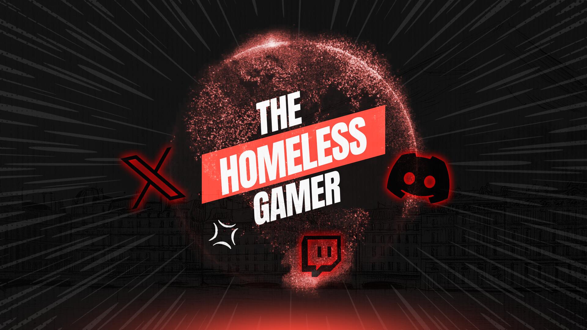 Discovery splash banner for Homeless Gaming Network Discord server
