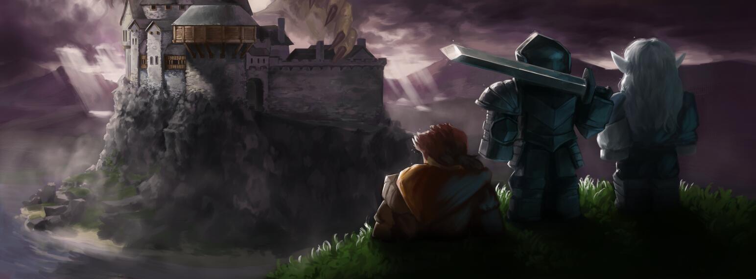 Discovery splash banner for Legends of the Aether Discord server