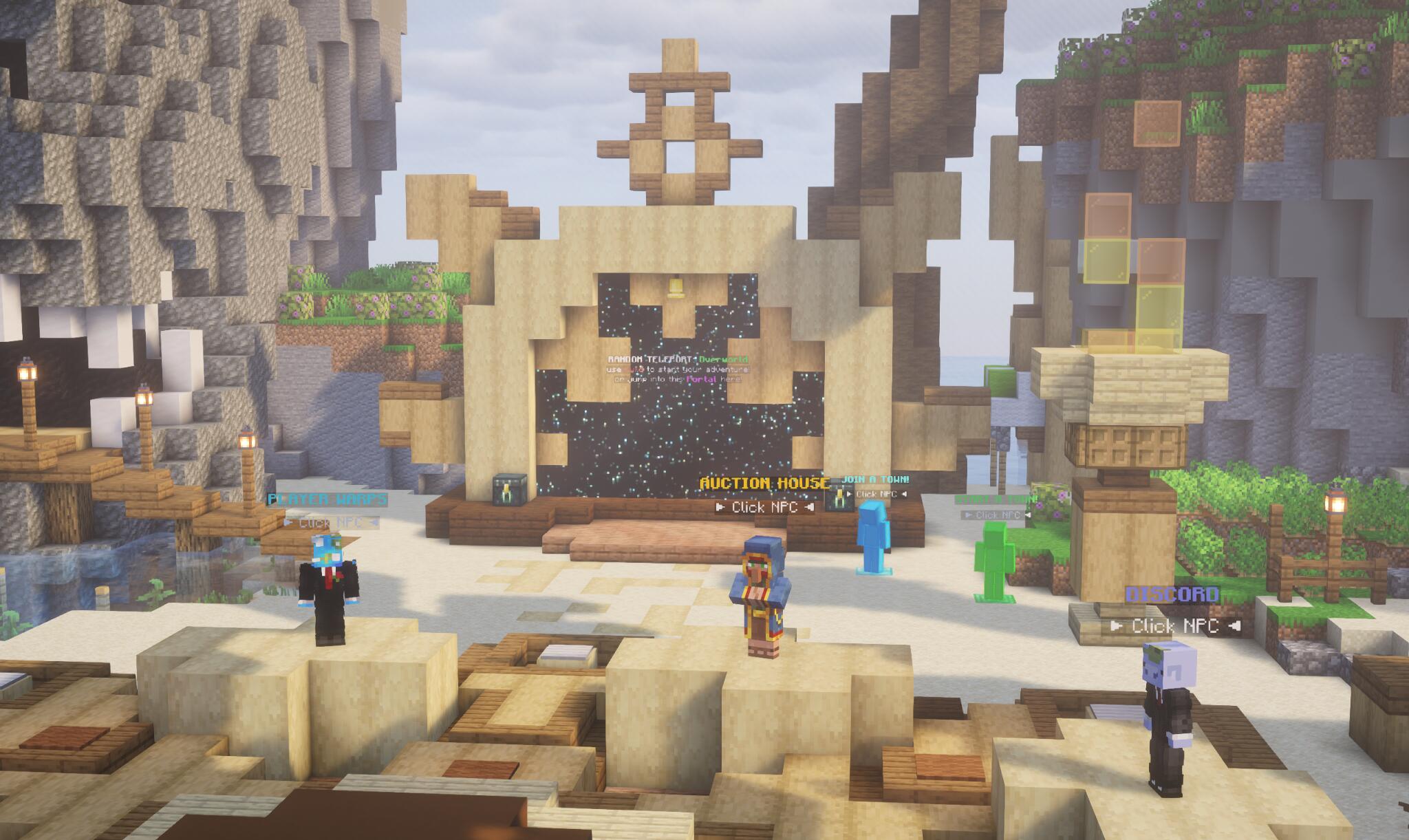 Discovery splash banner for Excavice ⭐ Minecraft SMP Server Discord server