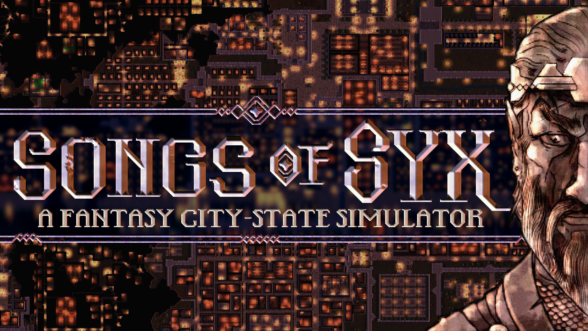 Discovery splash banner for Songs of Syx Discord server