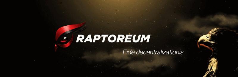 Discovery splash banner for Raptoreum Discord server