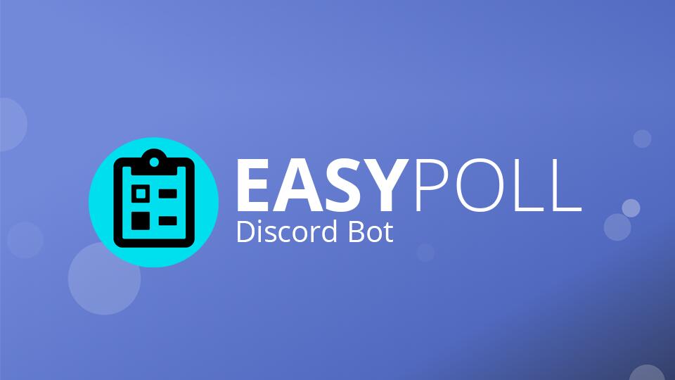 Discovery splash banner for EasyPoll Discord server