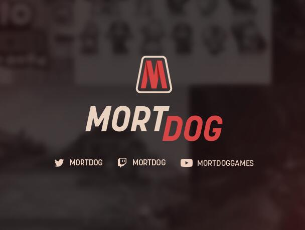 Discovery splash banner for Mortdog Discord server