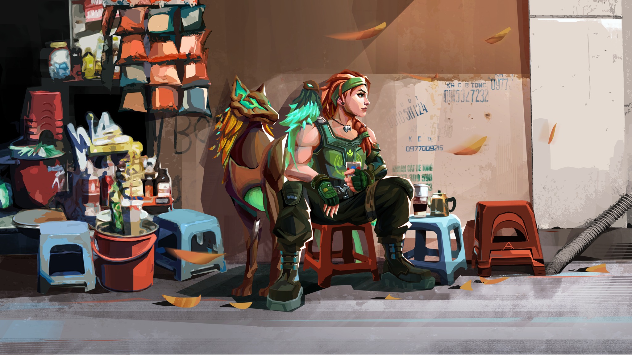 Discovery splash banner for VALORANT Vietnam Discord server