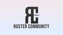 Discovery splash banner for RUSTER community Discord server