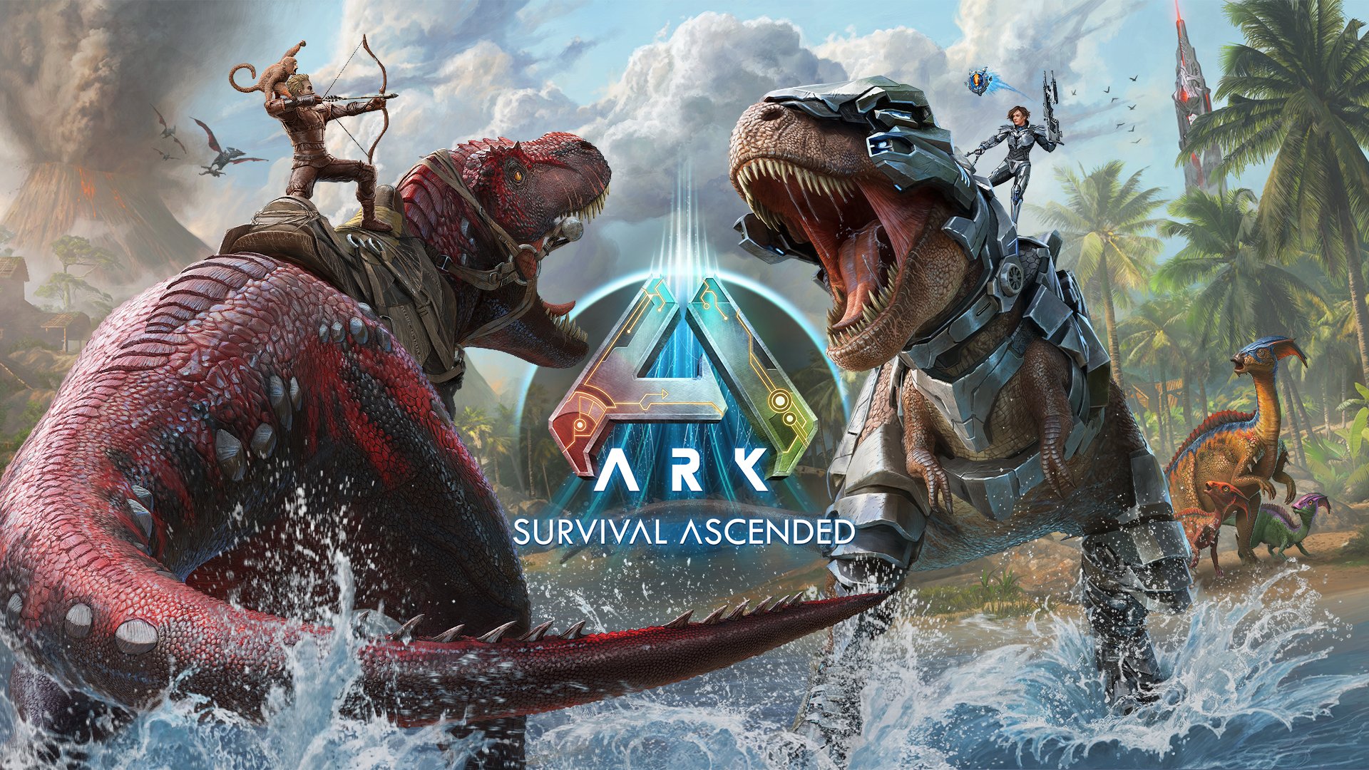Discovery splash banner for Communauté ARK France Discord server