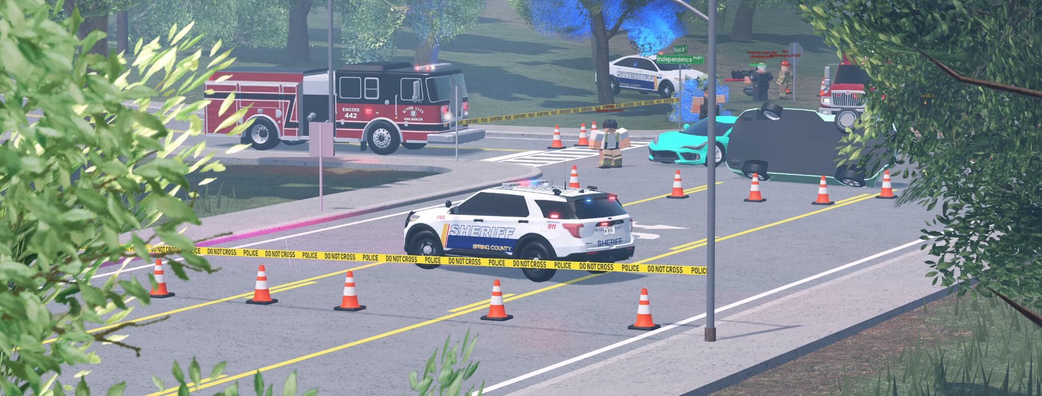 Discovery splash banner for Spring City Discord server