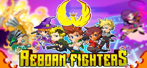 Discovery splash banner for Reborn Fighters Discord server
