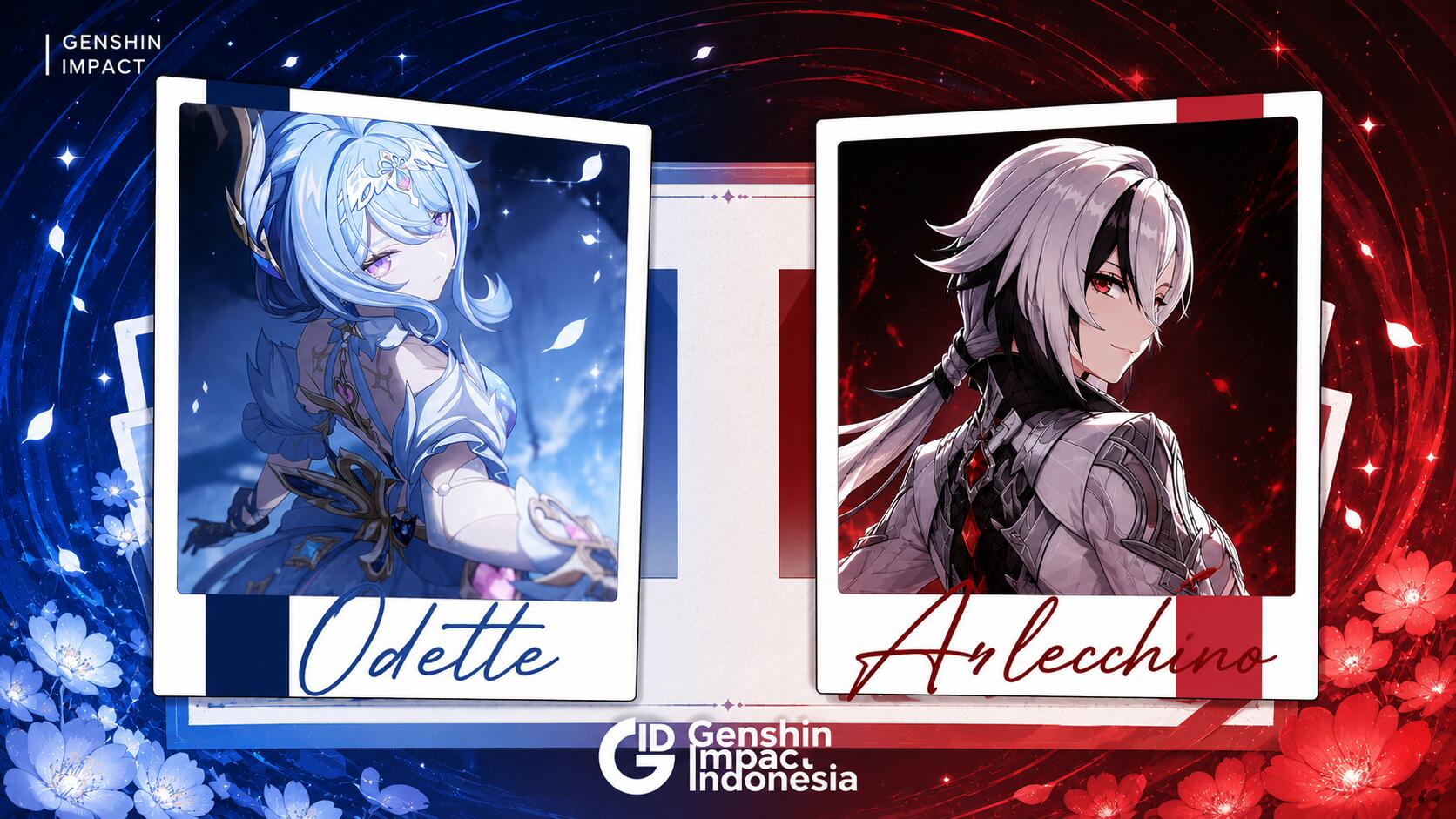 Discovery splash banner for Genshin Impact Indonesia Discord server