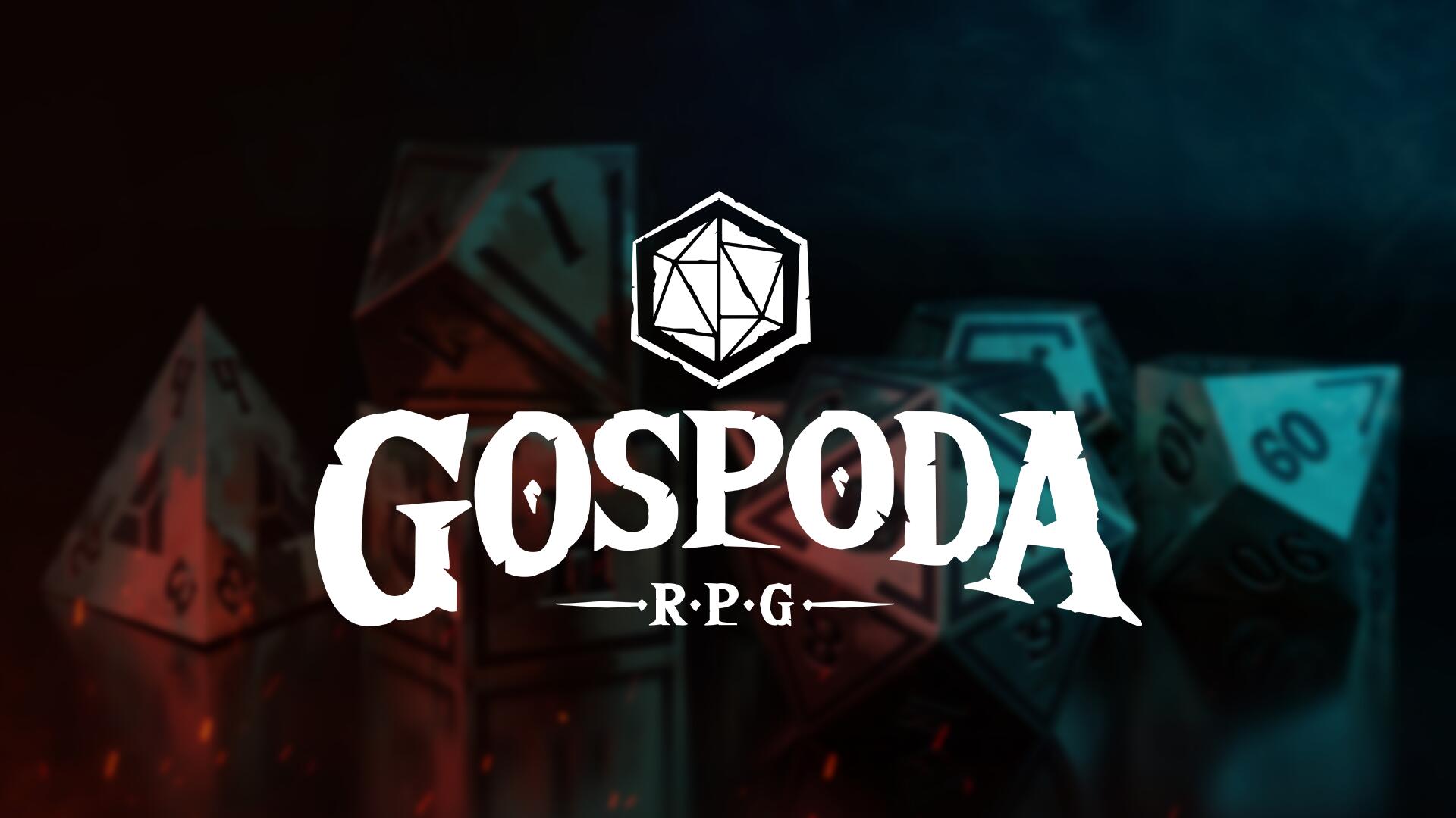 Discovery splash banner for Gospoda RPG Discord server