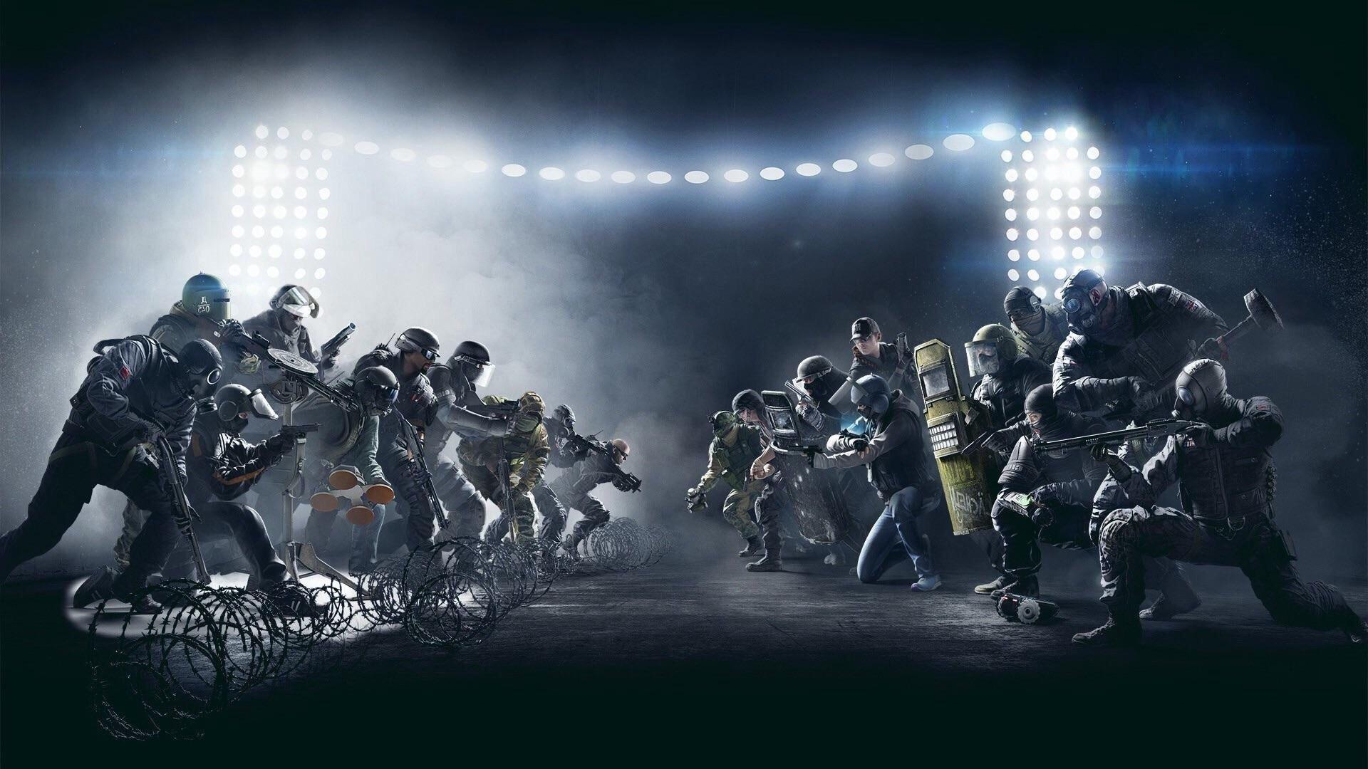 Discovery splash banner for Rainbow Six Siege Mates Discord server
