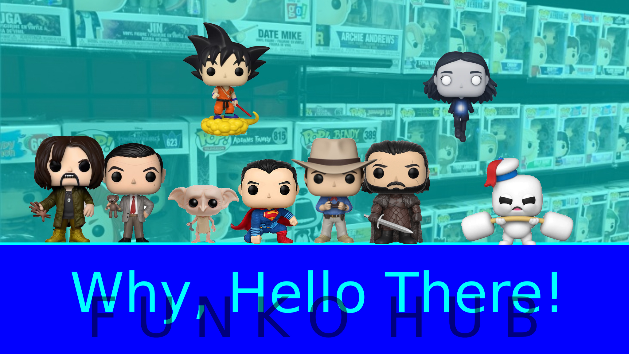 Discovery splash banner for Funko Hub Discord server