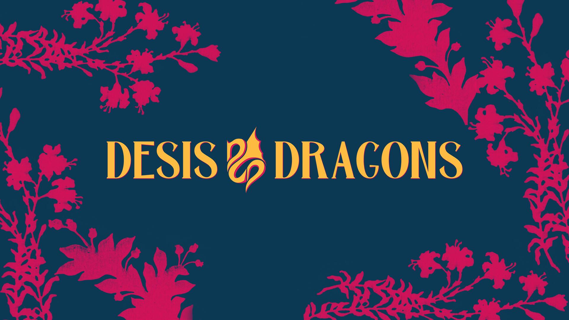 Discovery splash banner for Desis & Dragons Discord server