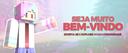 Discovery splash banner for Minecraft Brasil Discord server