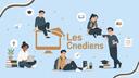 Discovery splash banner for Les Cnediens Discord server