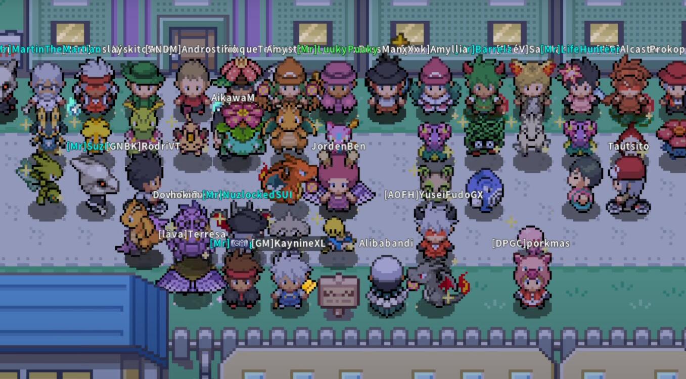 Discovery splash banner for PokeMMO Duders Discord server