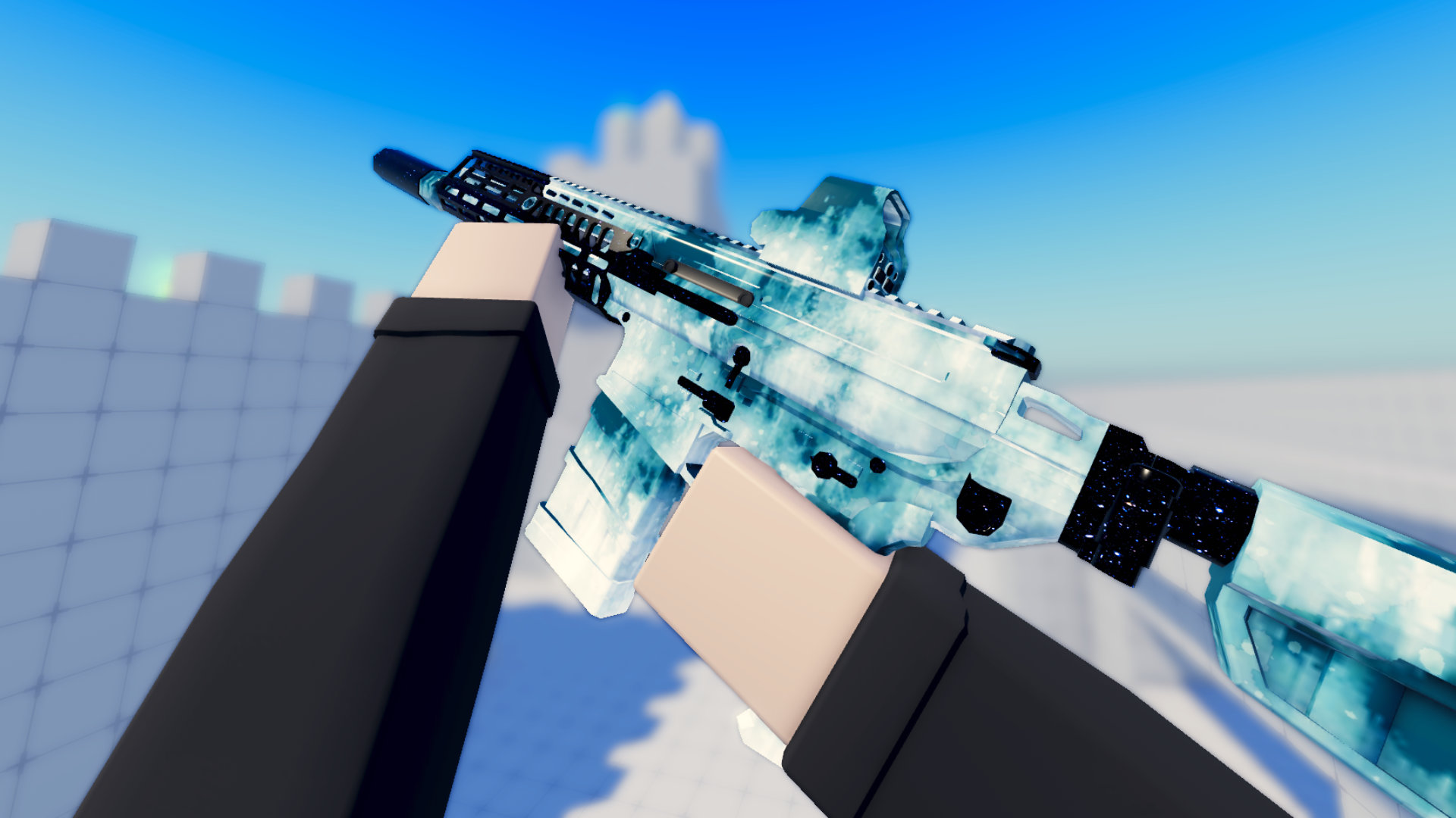 Discovery splash banner for Combat Arena Discord server