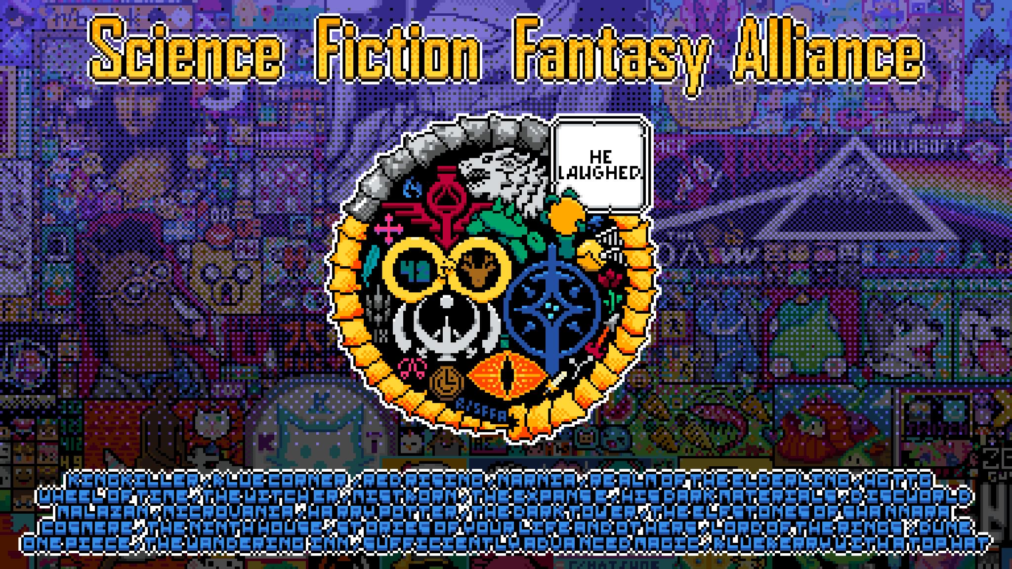 Discovery splash banner for SFFA Discord server